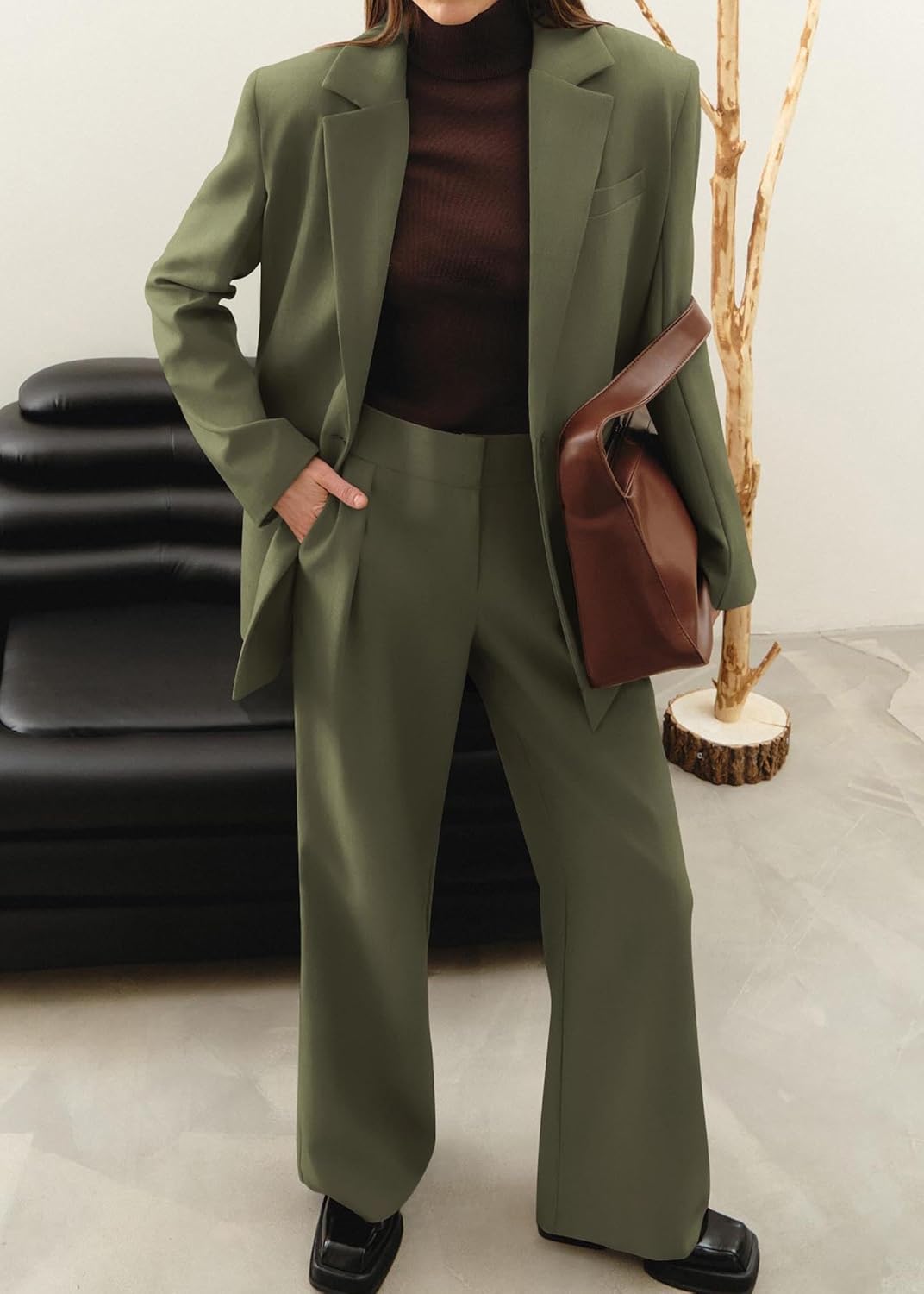 Women’s Blazer & Trouser Set for Office and Casual Wear