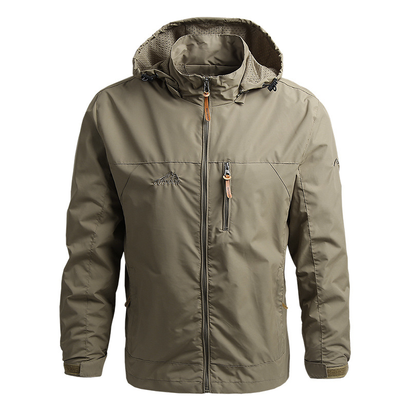 Windproof, Waterproof Military-Style Jacket for Men – Luis