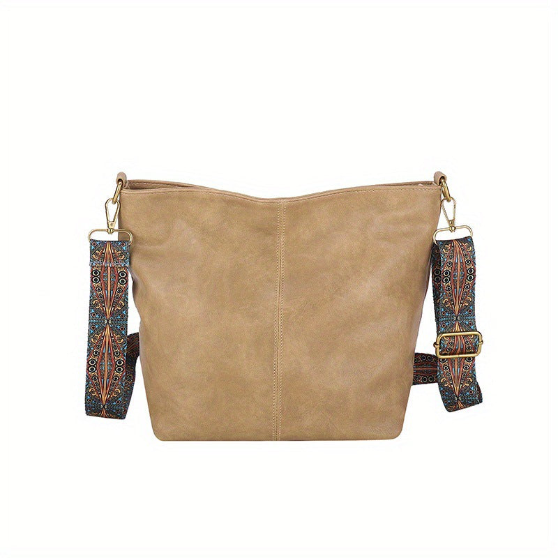 Leather Bag with Large Capacity for women