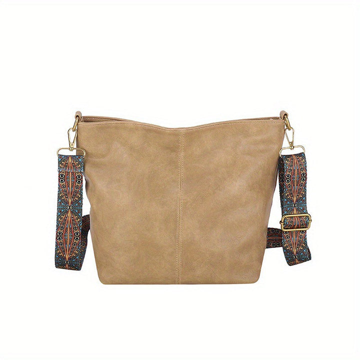 Leather Bag with Large Capacity for women