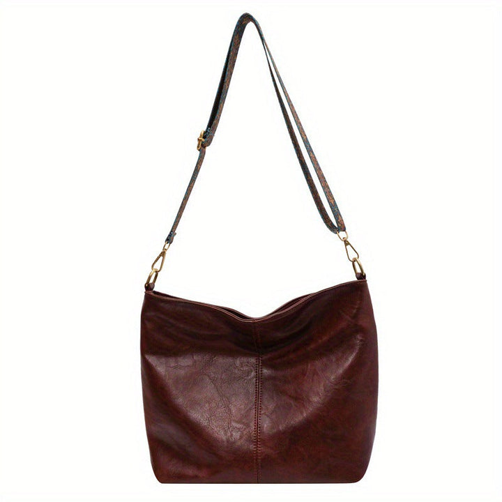 Leather Bag with Large Capacity for women