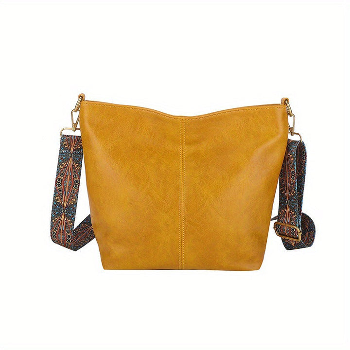 Leather Bag with Large Capacity for women