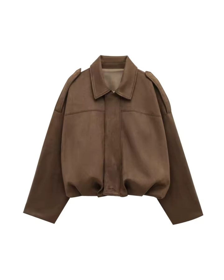 Sahira | Women’s Bomber Jacket | Textured Look & Modern Shape