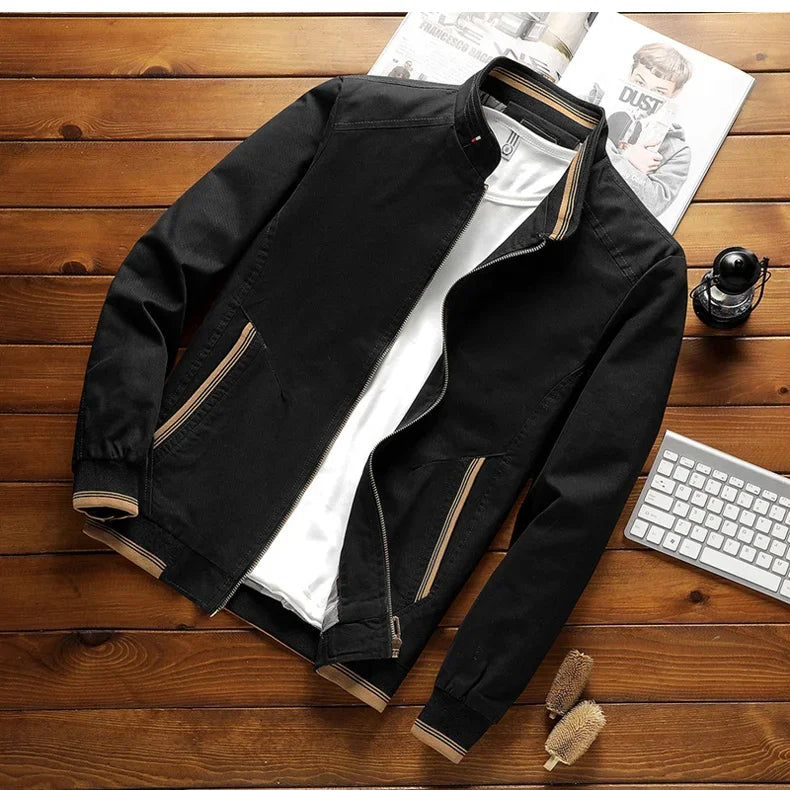 Men's Stylish Cotton Bomber Jacket