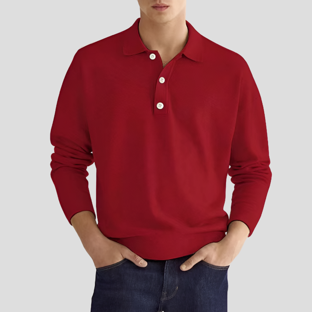 Men’s cottonmix Polo Shirt – Crisp Style for Everyday Wear