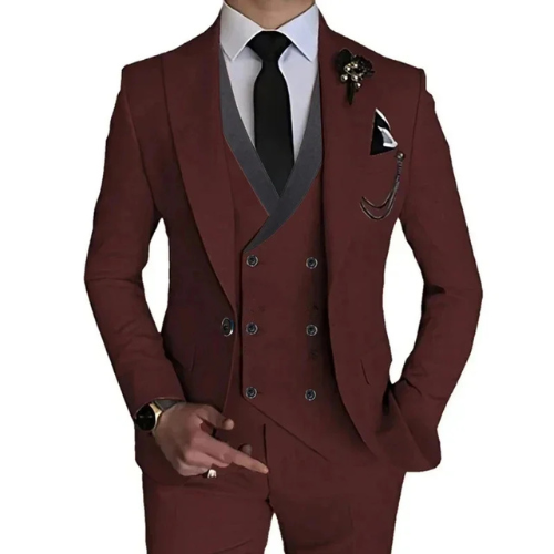 Cambridge 3-Piece Suit – Timeless Elegance for Every Occasion