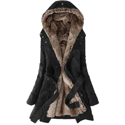 Luvanna | Women's Long Winter Jacket | Sophisticated Warmth