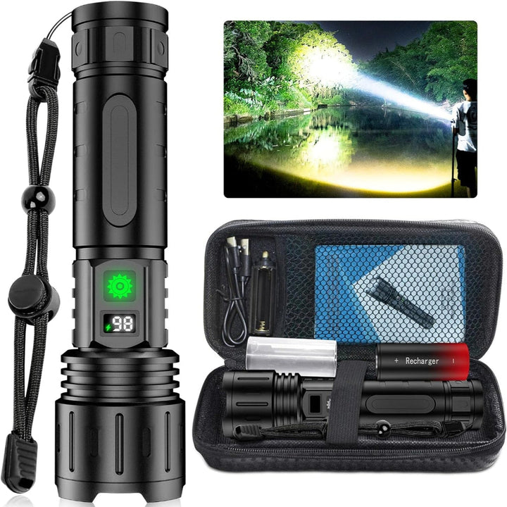 100000 Lumen Tactical Flashlight