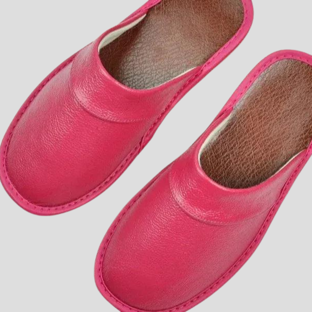Men’s Leather Slippers