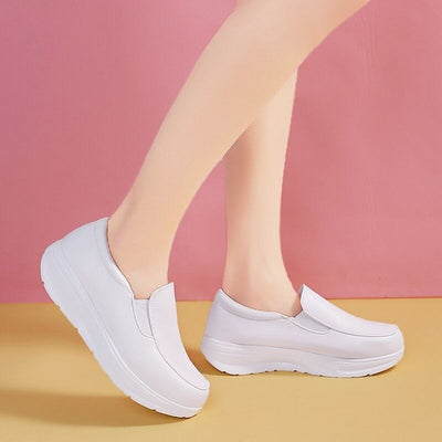 Fhengre | Women’s Wear Stretch Slip-On Shoes