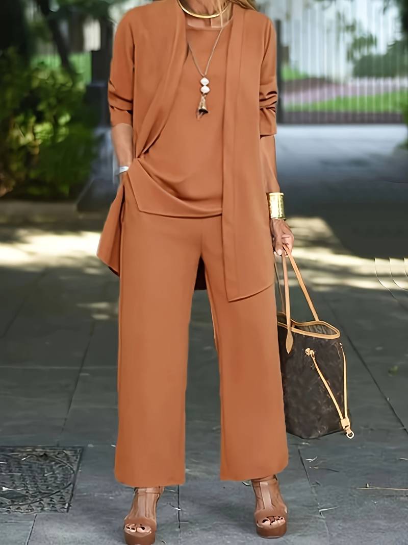 Selne | Women's Casual  Three-Piece Set | Chic