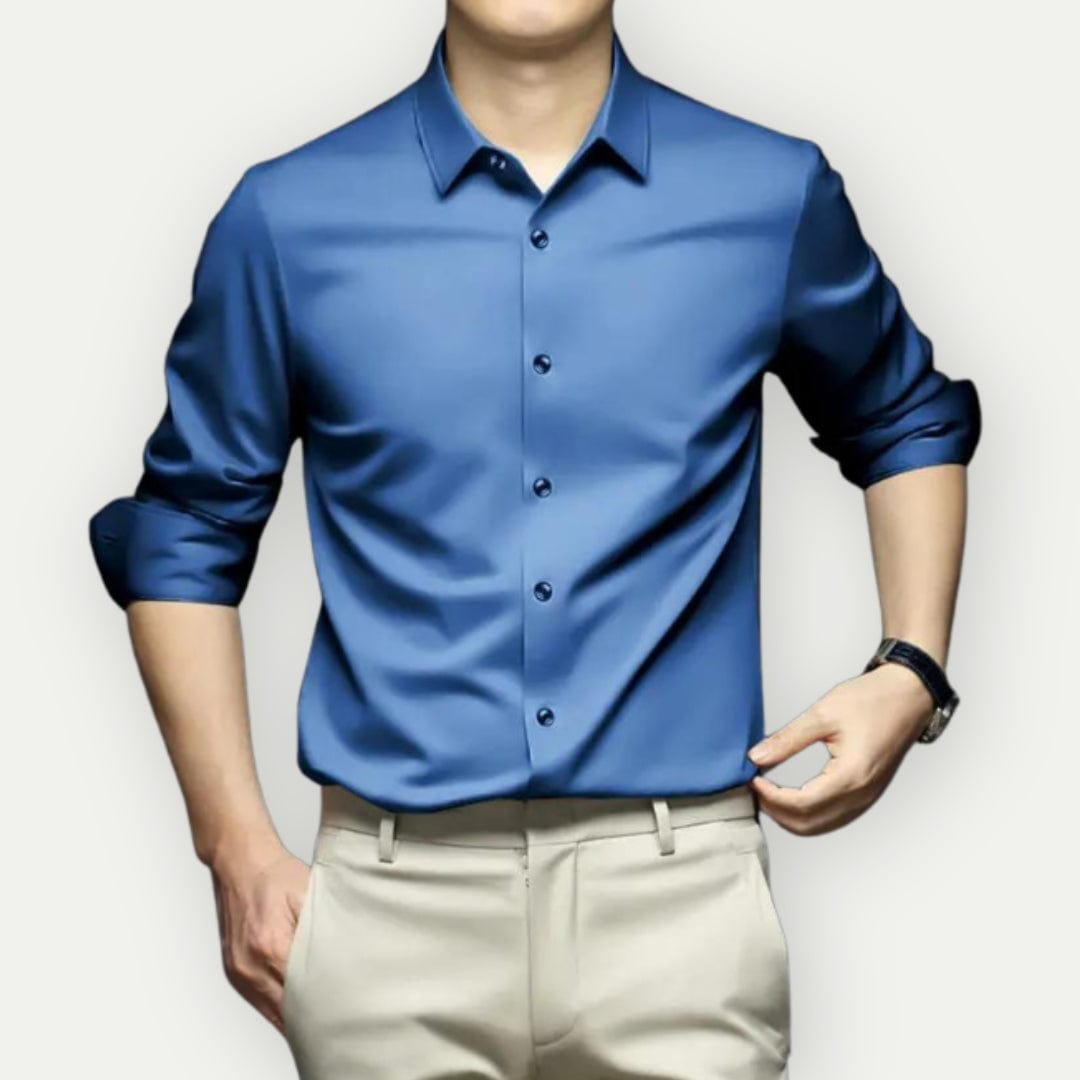Wrinkle-Free Non-Iron Shirt for Effortless Elegance