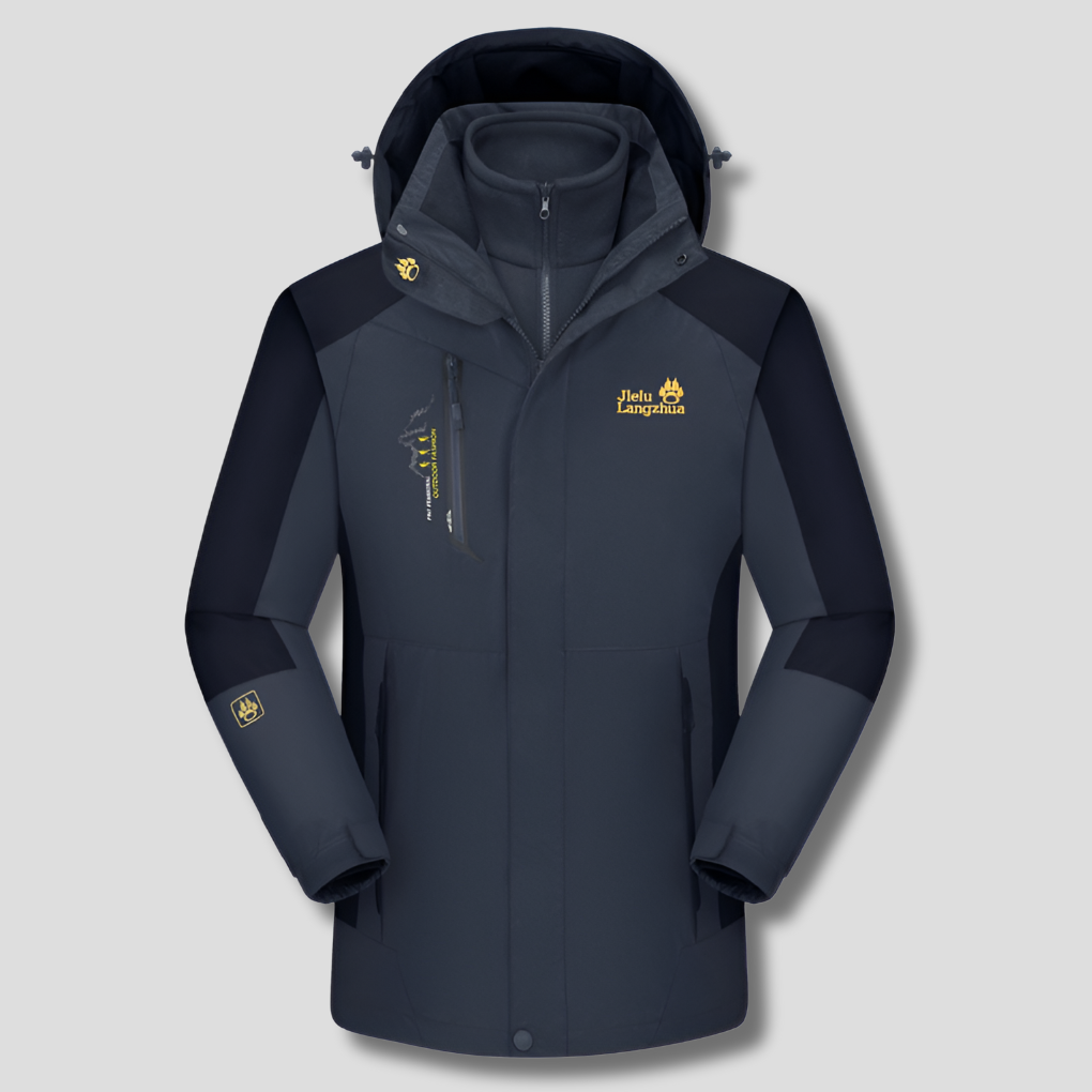 3-in-1 Ski Jacket Functional Winter Layering