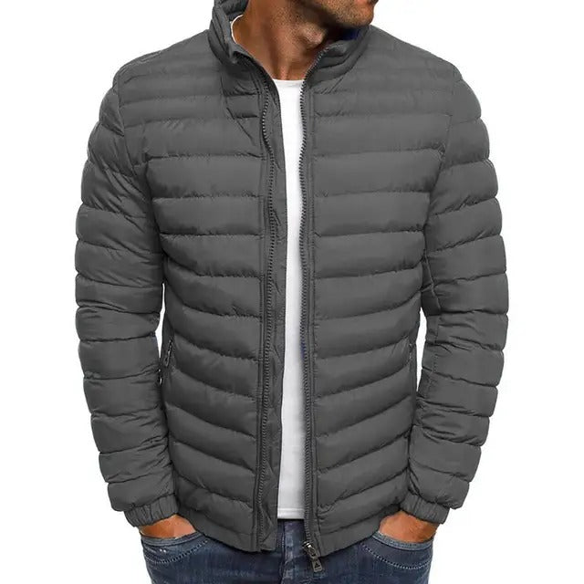 Men’s Padded Summer Jacket – Modern Style for Casual Outings