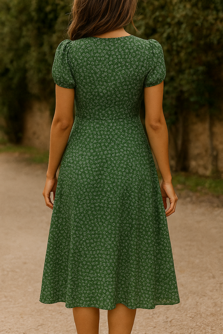 Alerei | Women's Chic Flowy Midi Dress