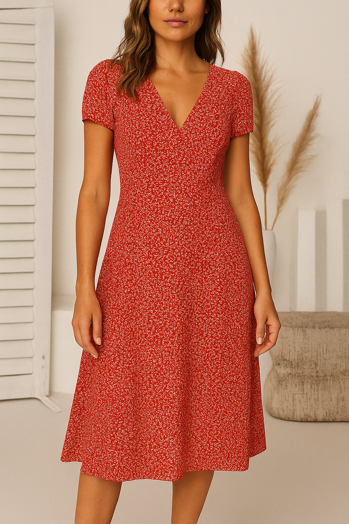 Alerei | Women's Chic Flowy Midi Dress