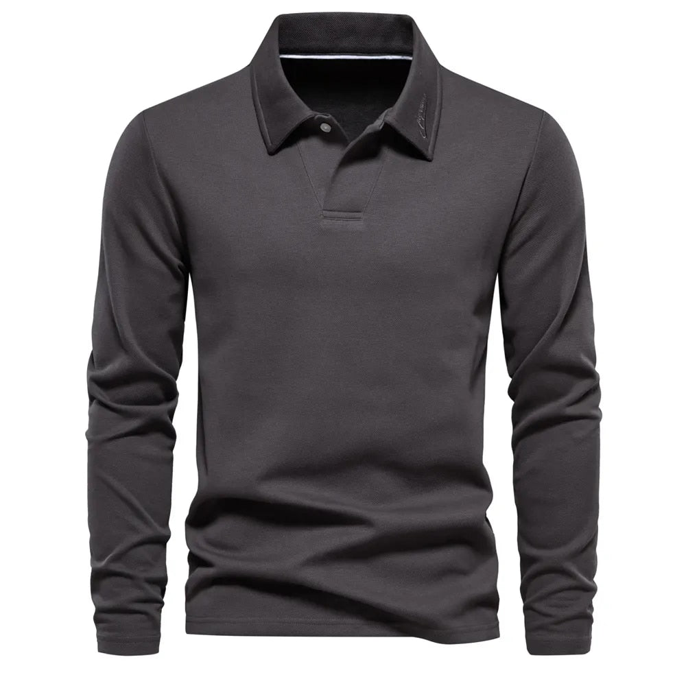 Casual Polo Sweater – Alonso – Comfort, Style, and Refinement in One