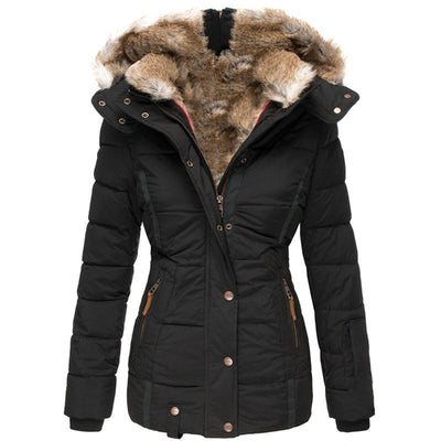Inna | Stylish Fur-Lined Winter Coat For Women