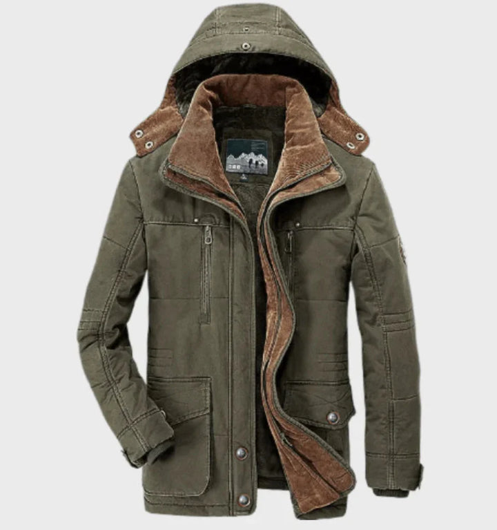 Men’s Winter Jacket – Warm, water-resistant, and Breathable