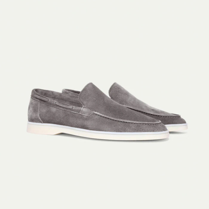 Luxury Handmade Suede Loafers for Men