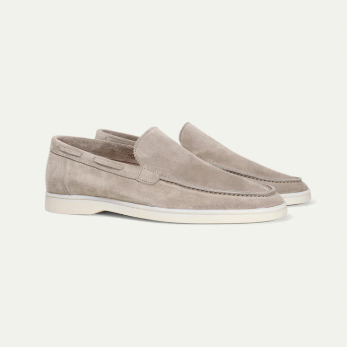 Luxury Handmade Suede Loafers for Men