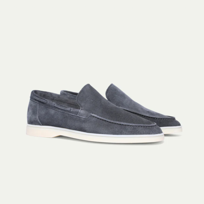 Luxury Handmade Suede Loafers for Men