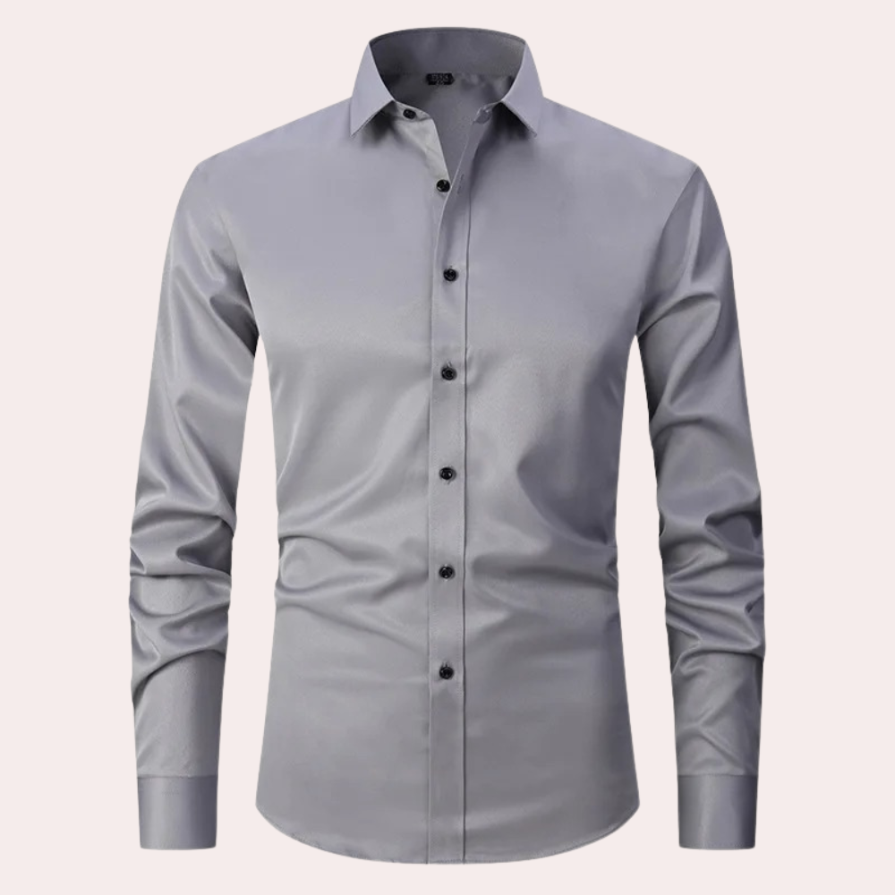 Stretch Non-Iron Men's Shirt – Effortless Style and Comfort
