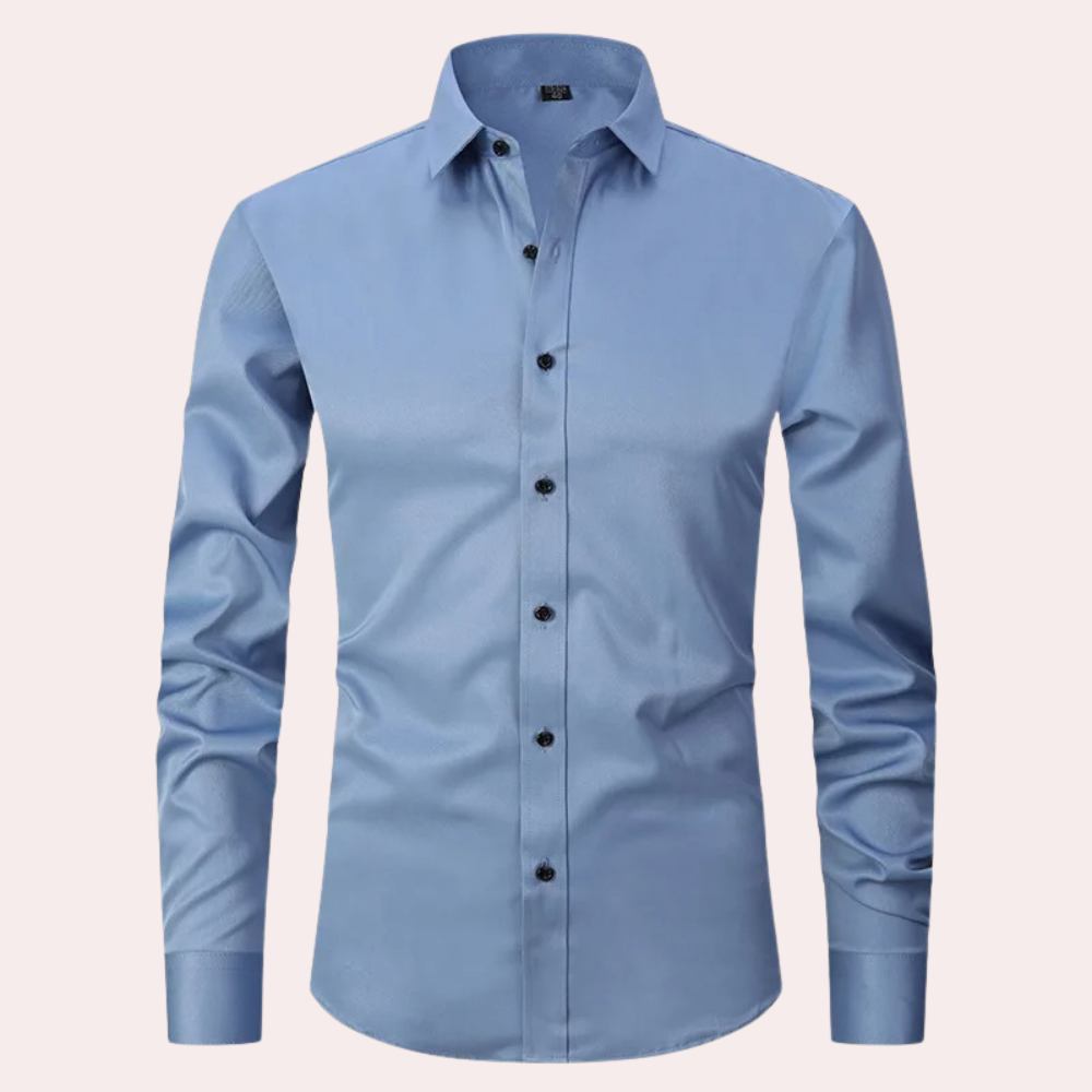 Stretch Non-Iron Men's Shirt – Effortless Style and Comfort