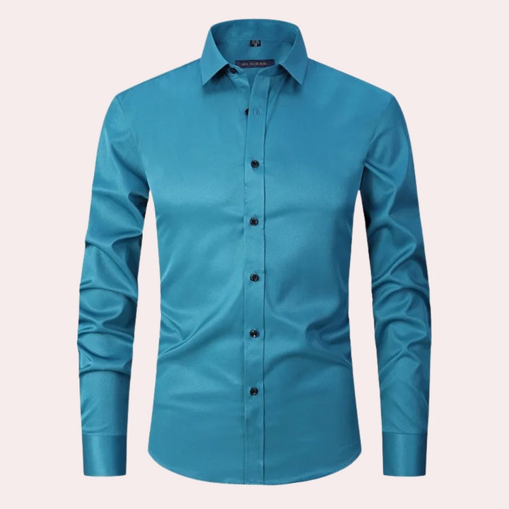 Stretch Non-Iron Men's Shirt – Effortless Style and Comfort