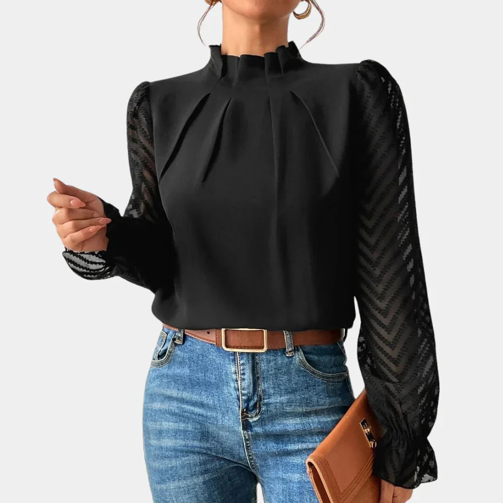 Elegant Long Sleeve Top for Women