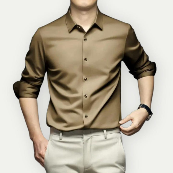 Wrinkle-Free Non-Iron Shirt for Effortless Elegance