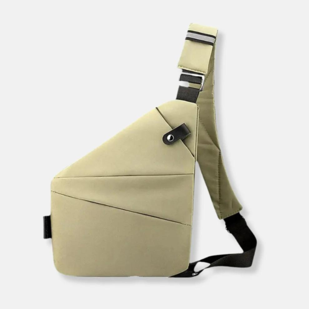 Minimalist Anti-Theft Crossbody – Organized and Safe Storage for On-the-Go Lifestyles