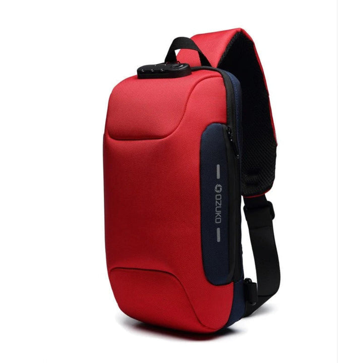 Anti-Theft Crossbody Bag with USB Charging