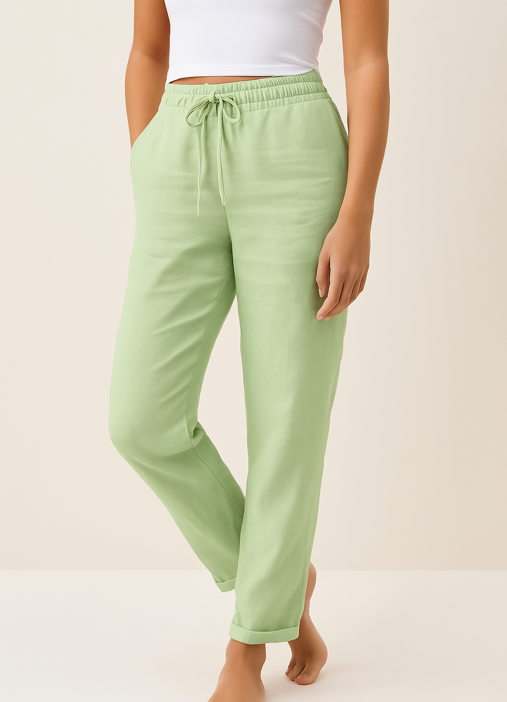 JacobNora AUS – Stylish Women's Linen Trousers