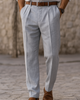 Men’s Vintage Style High Waist Trousers