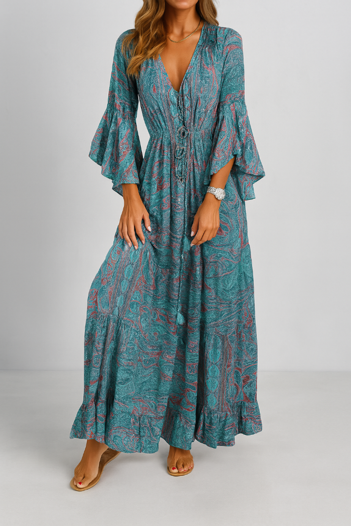 Women’s Bohemian Maxi Dress