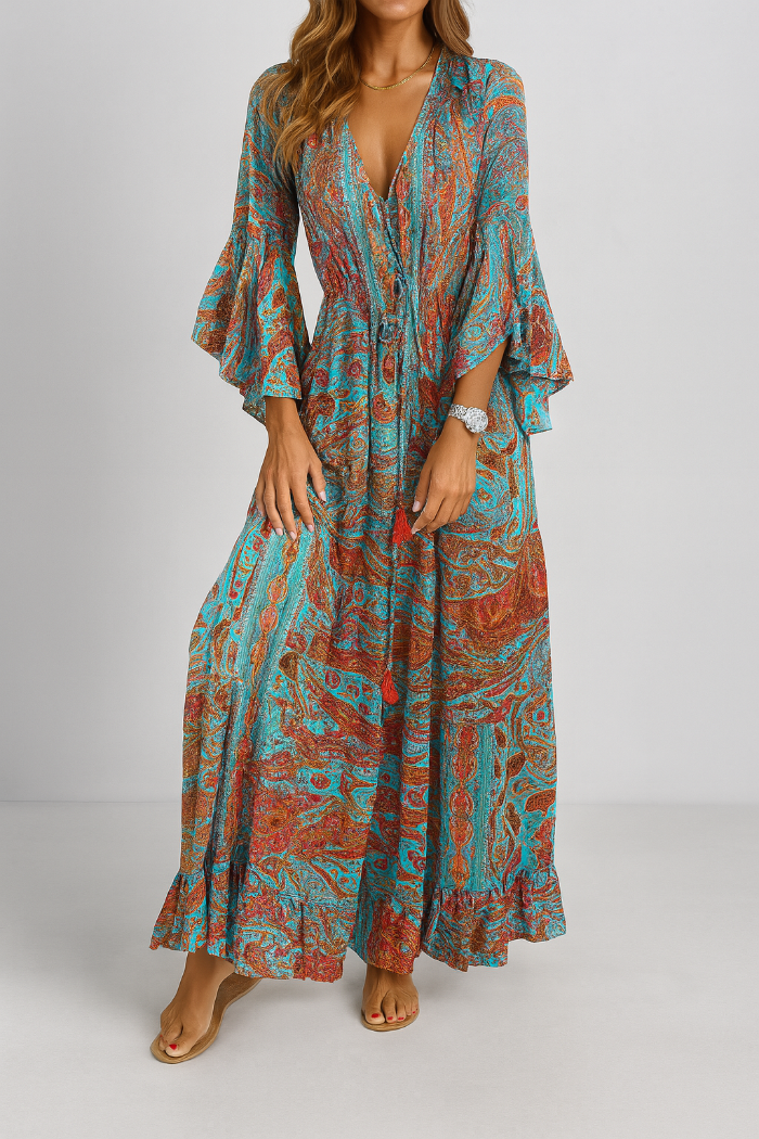 Women’s Bohemian Maxi Dress