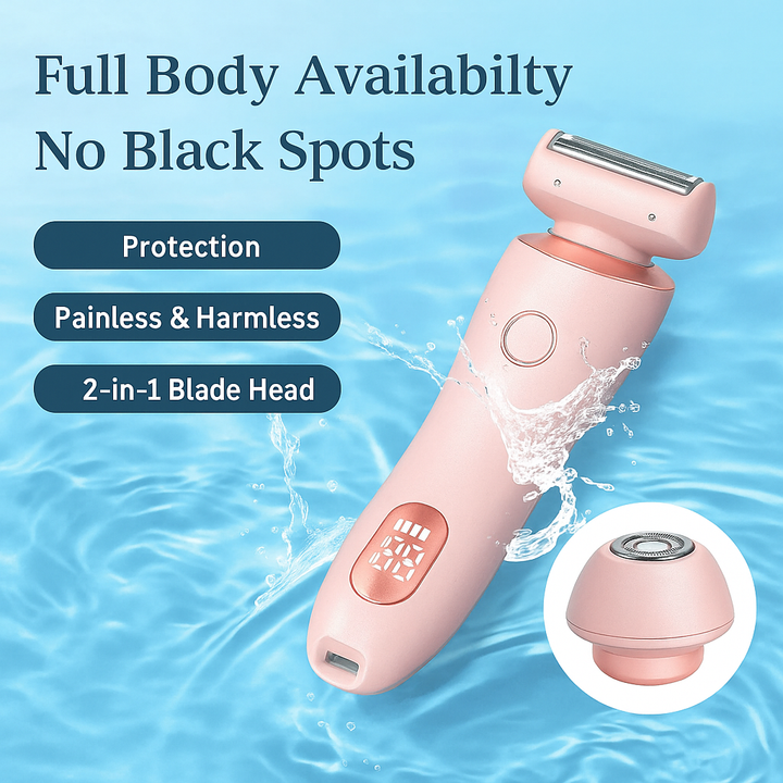 Women’s 2-in-1 Electric Shaver & Trimmer