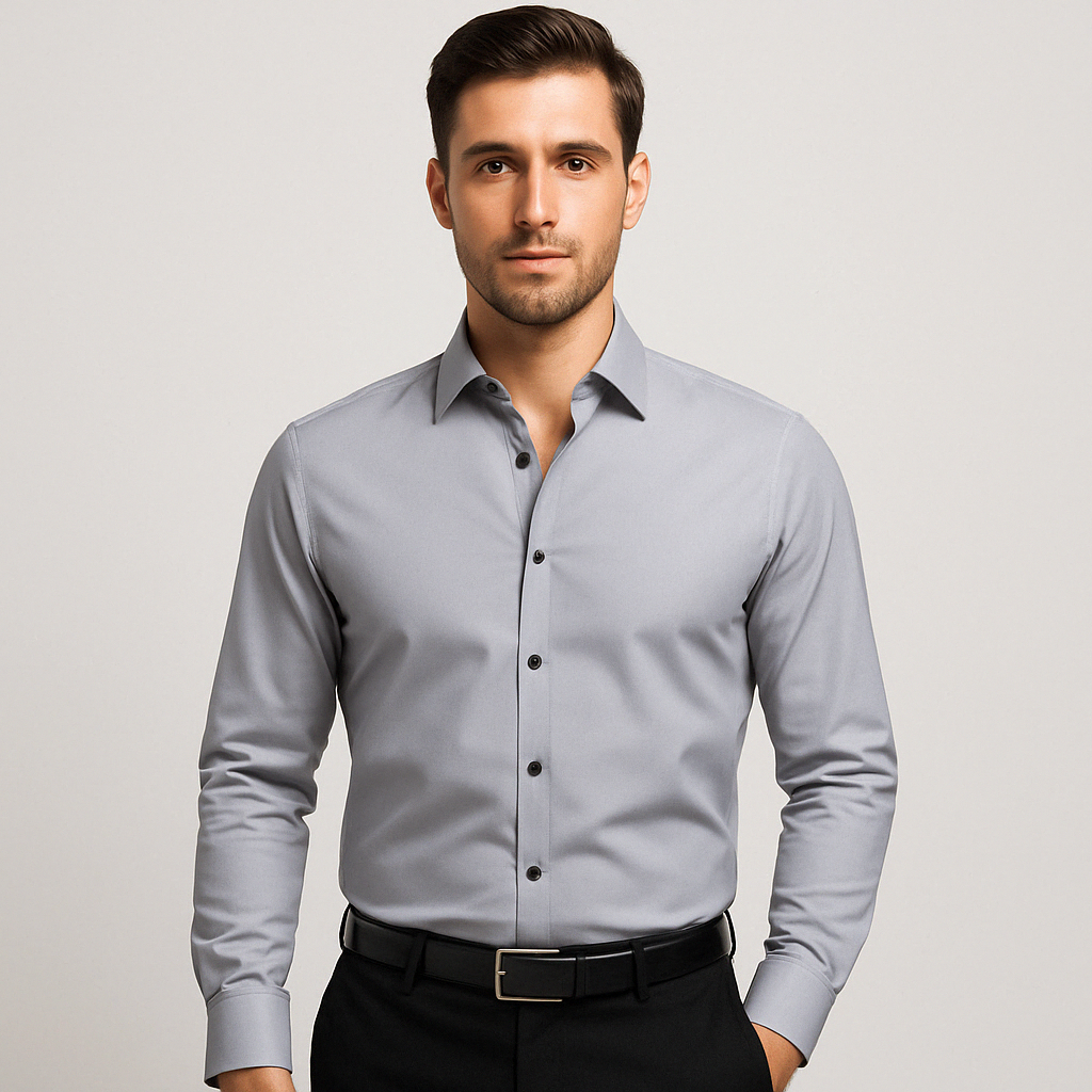Stretch Non-Iron Men's Shirt – Effortless Style and Comfort