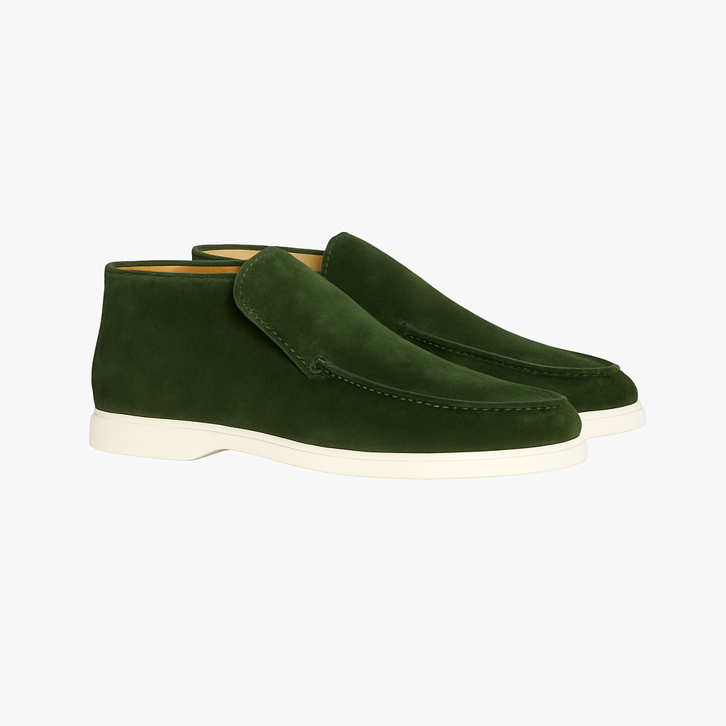 Stylish Men's Kalfssuede Loafers