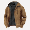 Men’s Outdoor Hooded Jacket with Zipper Pockets