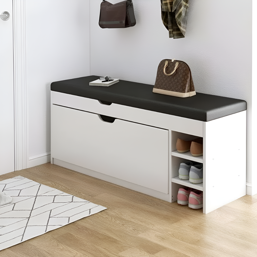 3-in-1 Shoe Cabinet with Bench