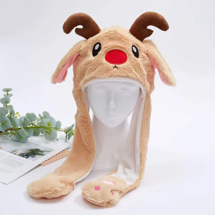 Bounce Bunny – Cute Hat with Moving Ears for Fun and Warmth
