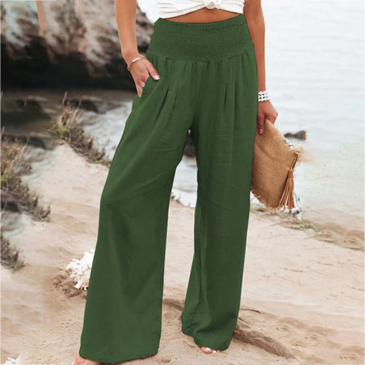 Wide-Leg Summer Pants