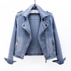 Danvera | Women’s Short Zip-Up Jacket | Washed Effect & Casual Fit