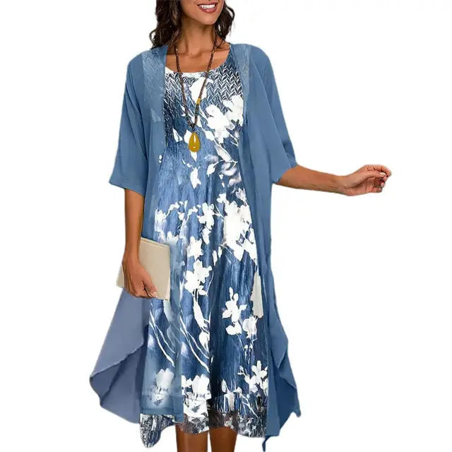 Summer Dress Blazer Set – Effortless Elegance for Every Occasion