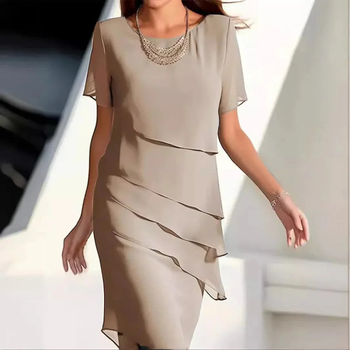 JacobNora AUS – Chiffon Midi Dress