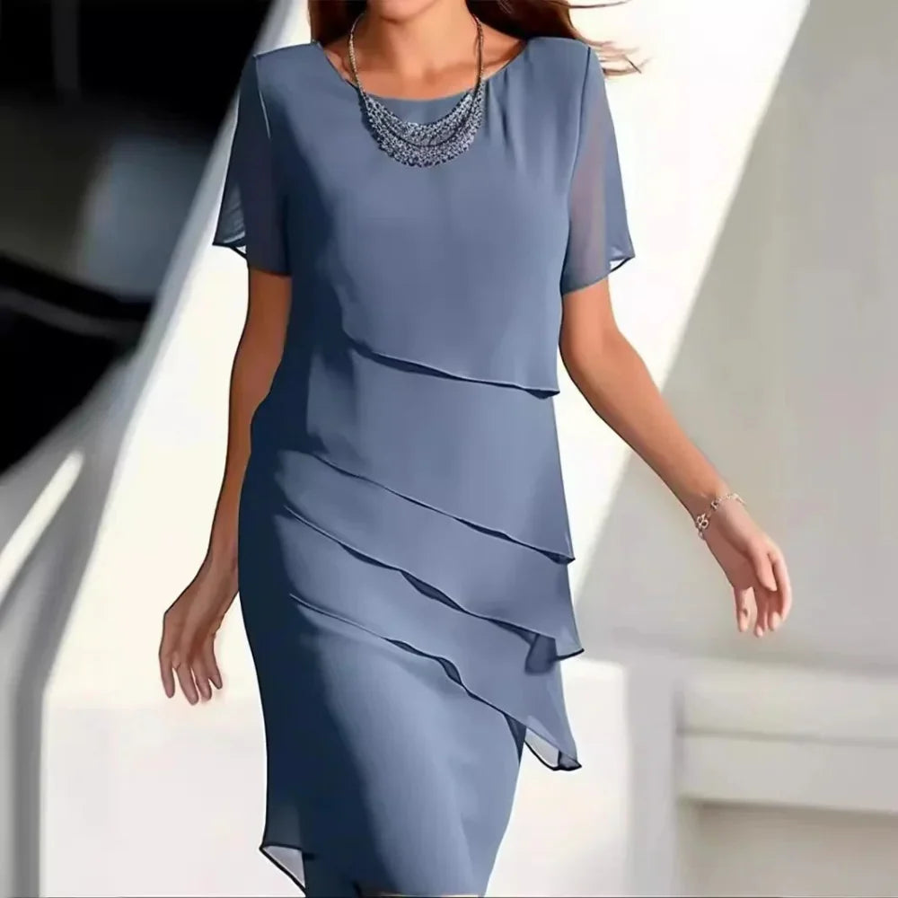 JacobNora AUS – Chiffon Midi Dress