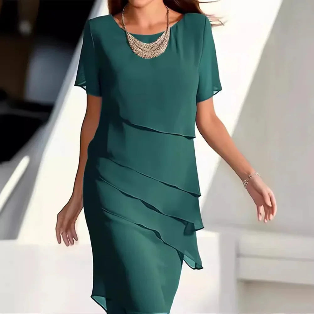 JacobNora AUS – Chiffon Midi Dress
