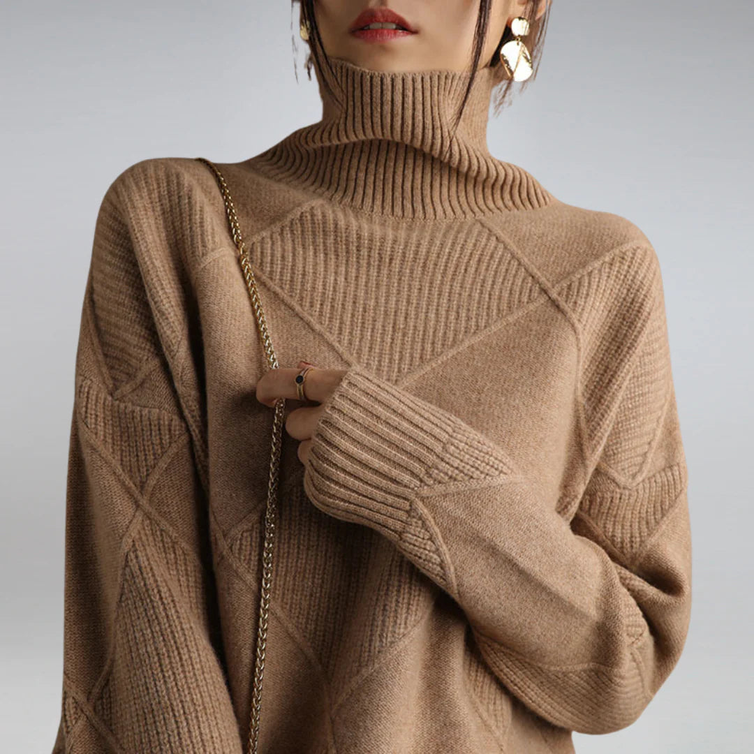 Classic Wool Turtleneck Sweater Warmth with Sophisticated Style